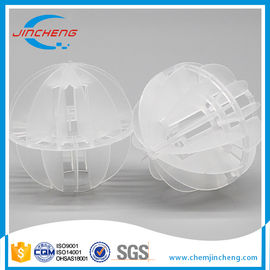 Heat Resistant Plastic Random Packing , High Free Volume Polyhedral Hollow Ball